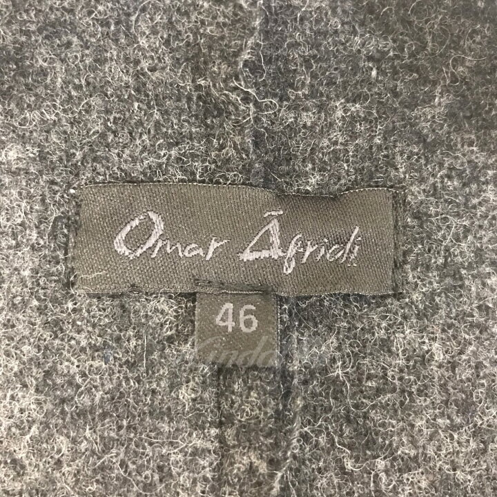 楽天市場】【中古】OMAR AFRIDI23SS ベスト グレー サイズ：46 