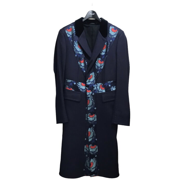 楽天市場】【中古】ALEXANDER McQUEEN15AW 花柄切替チェスターコート 