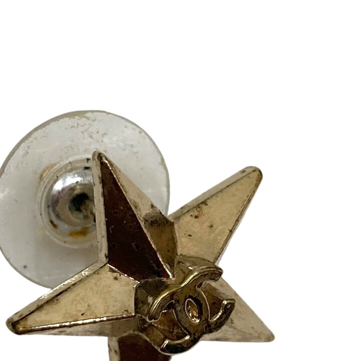 楽天市場】【中古】CHANEL ココマーク スター ピアス ゴールド  