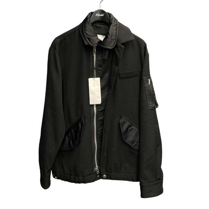 楽天市場】【中古】sacai 21AW Wool Surge Nylon Twill Blouson 21  