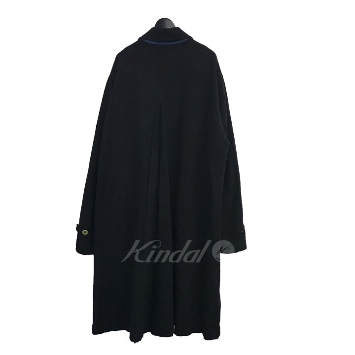楽天市場】【中古】UNDERCOVERウール縮絨ステンカラーコート ネイビー 