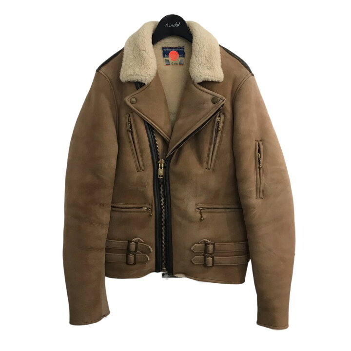 楽天市場】【中古】blackmeansムートンジャケット ベージュ サイズ：3 