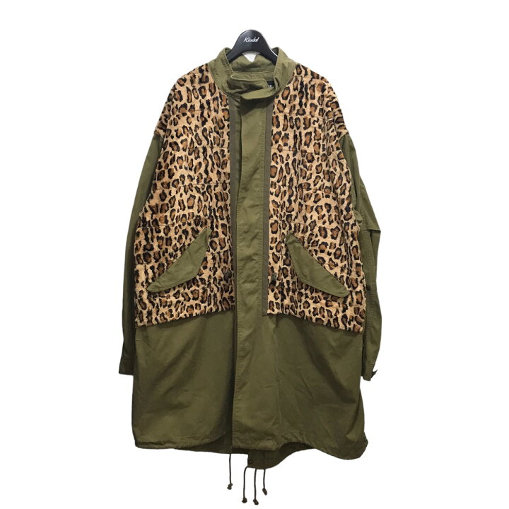 楽天市場】【中古】JUNYA WATANABE22AW レオパード切り替えモッズ 