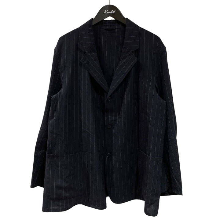 楽天市場】【中古】COMOLI 23SS ウールストライプジャケット 