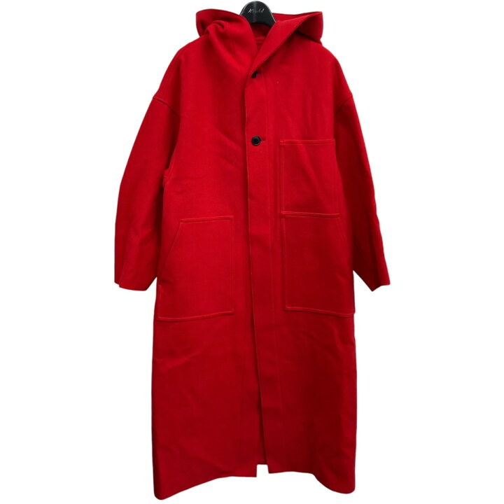 楽天市場】【中古】HYKE MELTON HOODED WORK COAT メルトンコート 