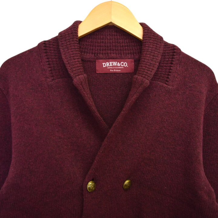 楽天市場】【中古】DREW＆CO． 6Bダブルブレストニットジャケット 