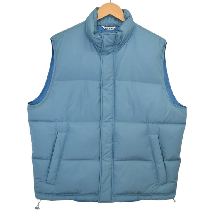 楽天市場】【中古】AURALEE SUVIN HIGH COUNT CLOTH DOWN VEST ダウン 