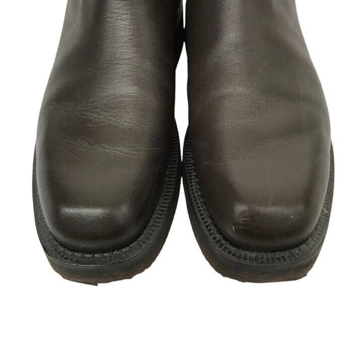 楽天市場】【中古】AURALEE×foot the coacher LEATHER SQUARE BOOTS 