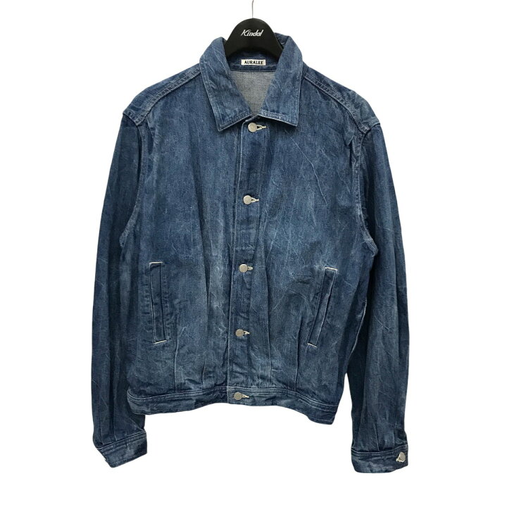 楽天市場】【中古】AURALEE Selvedge Faded Light Denim Blouson 