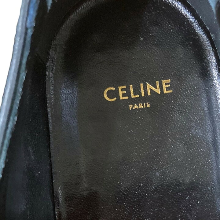 楽天市場】【中古】CELINE レオパードクリーパーシューズ 190009 