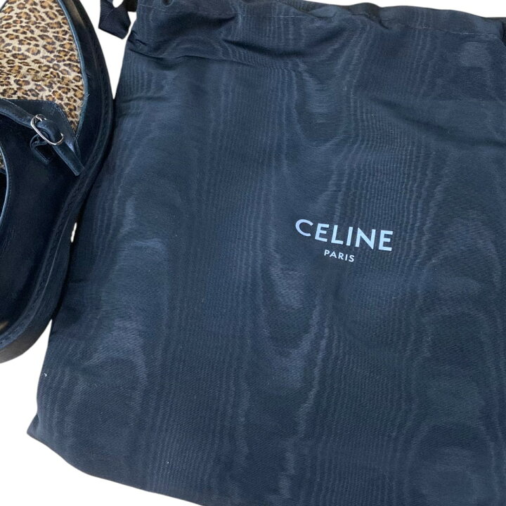 楽天市場】【中古】CELINE レオパードクリーパーシューズ 190009 