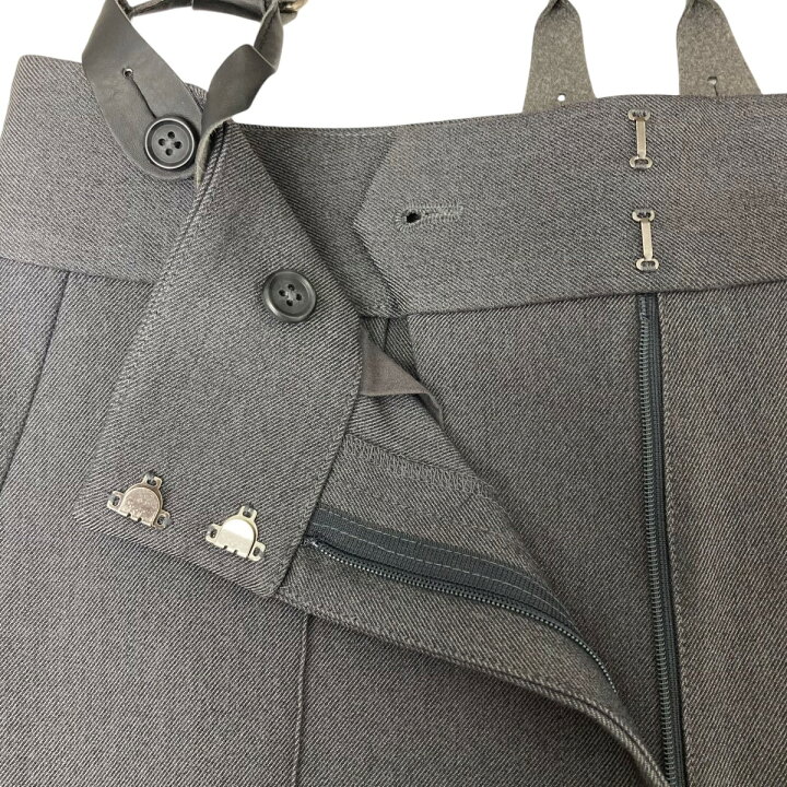 楽天市場】【中古】AKTE ストラップワイドパンツ グレー サイズ：2 
