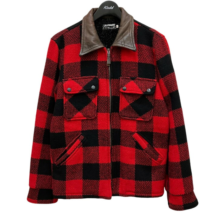 楽天市場】【中古】H．R．MARKET チェックCPOジャケット レッド  