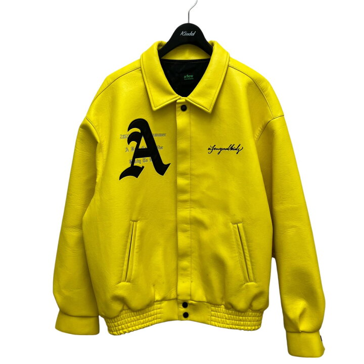 楽天市場】【中古】A FEW GOOD KIDS フェイクレザースタジャン 