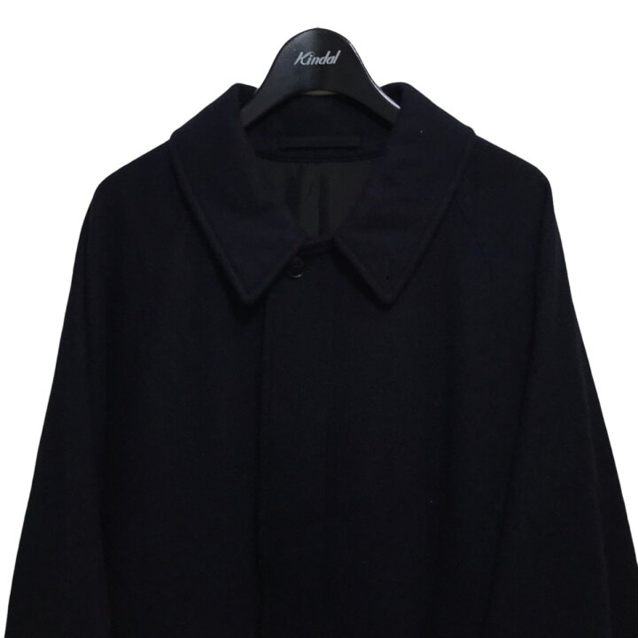 楽天市場】【中古】COMOLI 24AW カシミヤ バルカラーコート ブラック 