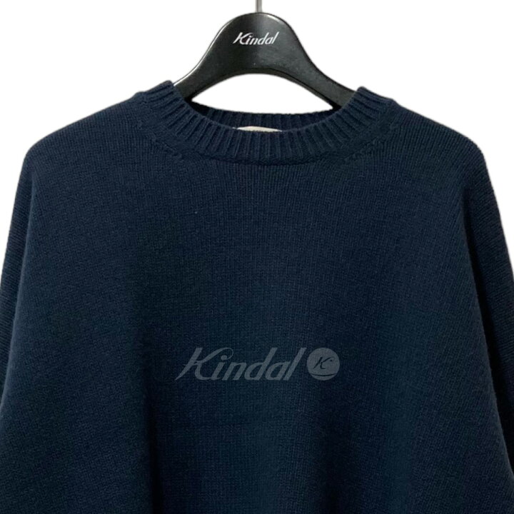 楽天市場】【中古】BLAMINK ウールカシミヤ 5Gクルーネックロング 