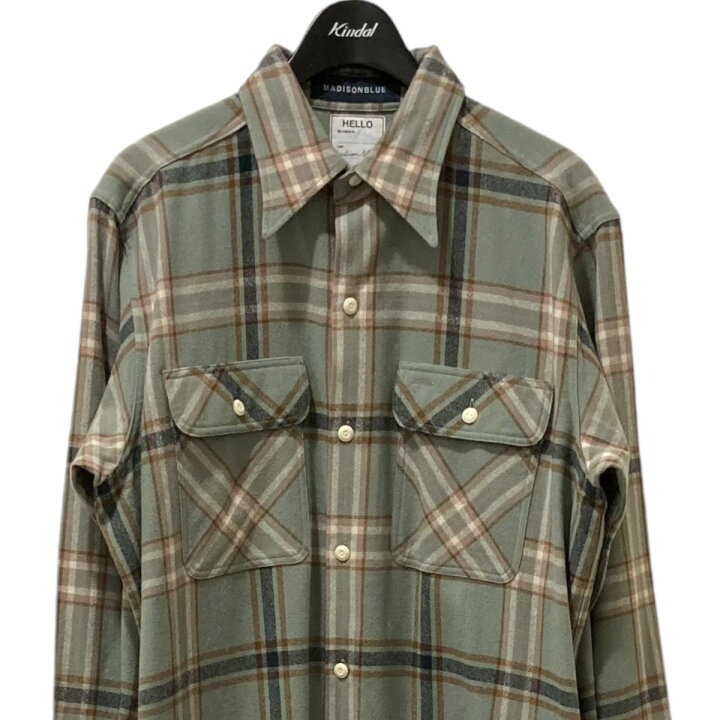 楽天市場】【中古】MADISON BLUE HAMPTON OP WOOL CHECK チェック  