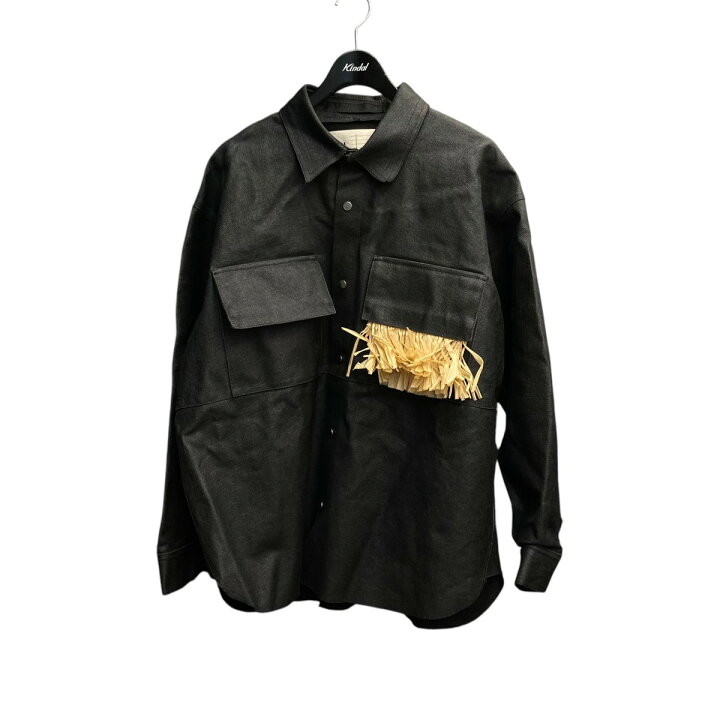 楽天市場】【中古】OUAT 003 CPOシャツ フリンジポケットシャツ 