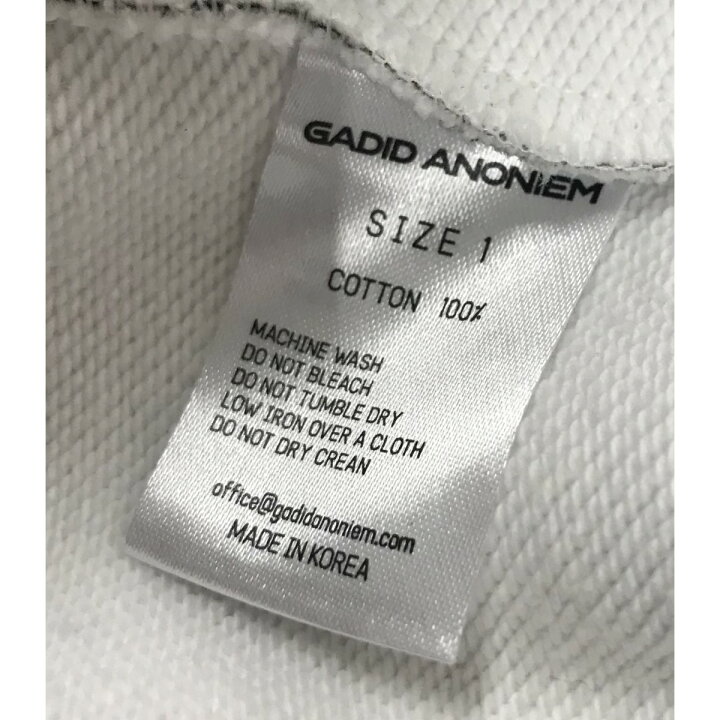 楽天市場】【中古】GADID ANONIEM「LIKKI」ZIP UPパーカー マルチ  