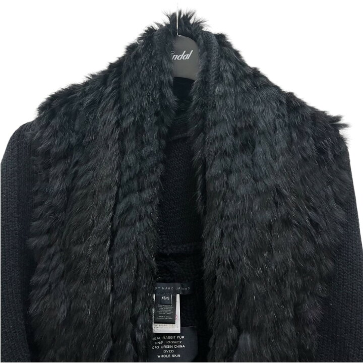 楽天市場】【中古】Marc by Marc Jacobs ラビットファーベスト 