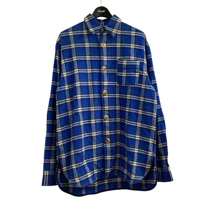 楽天市場】【中古】MARNI 19AW PATTERNED SHIRT チェックネルシャツ  