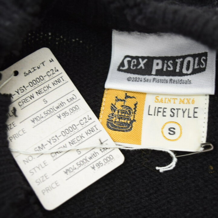 楽天市場】【中古】SAINT MICHAEL×Sex PistolsSP CREW KNT ／ I AM A 