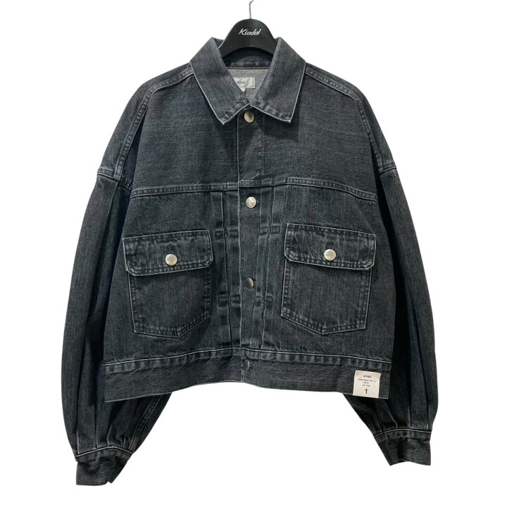 楽天市場】【中古】HYKE BALLOON SLEEVE DENIM JACKET TYPE2 バルーン 