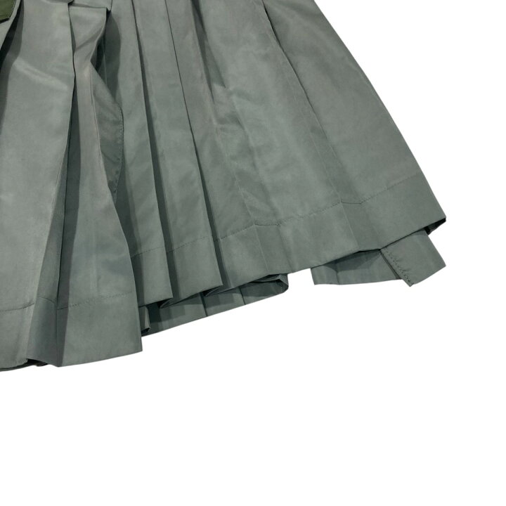 楽天市場】【中古】sacai 2024AW Nylon Twill Skirt プリーツスカート 