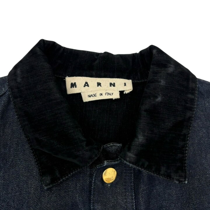楽天市場】【中古】MARNI デニムジャケット CUJU0006Q0 インディゴ 