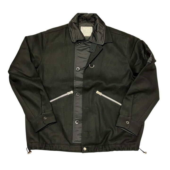 楽天市場】【中古】sacai 23AW Wool Melton Blouson ジャケット 23 