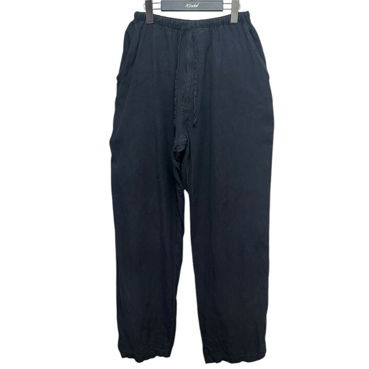 COMOLI コモリ 21AW U03-03004 モール スキン パンツ ブラック系 2  