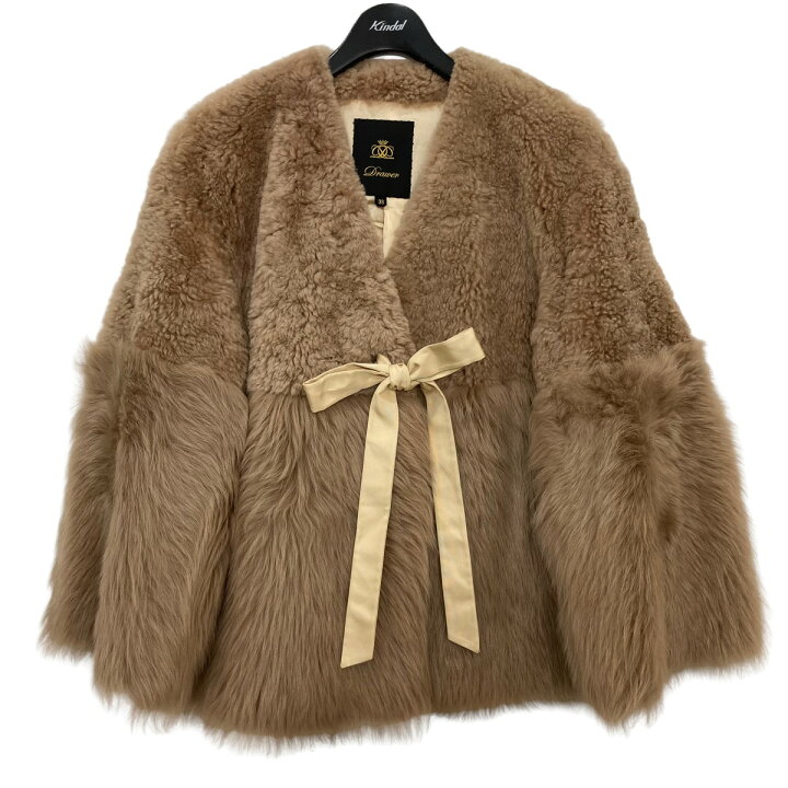 楽天市場】【中古】DRAWERムートンコンビファージャケット 6523  