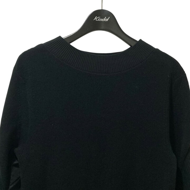 楽天市場】【中古】sacai ニットワンピース 23-06676 ブラック サイズ 