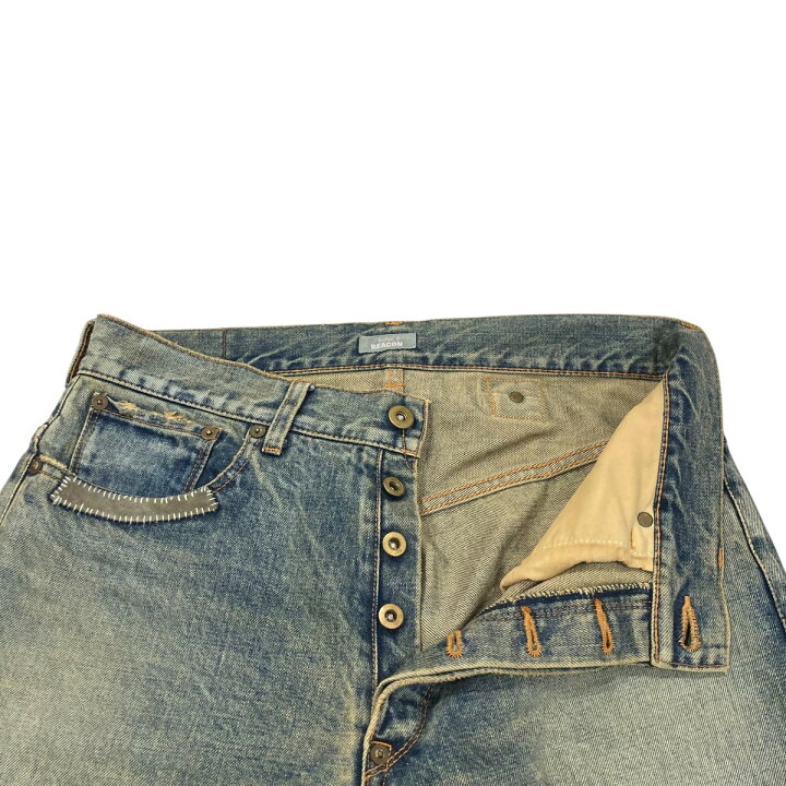 楽天市場】【中古】kolor／BEACON 2024SS STUDS DAMAGE DENIM PANTS 