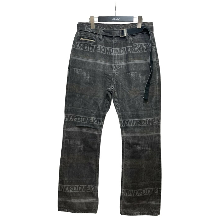 楽天市場】【中古】sacai×Eric Haze23SS デニムパンツ 23-02973M  