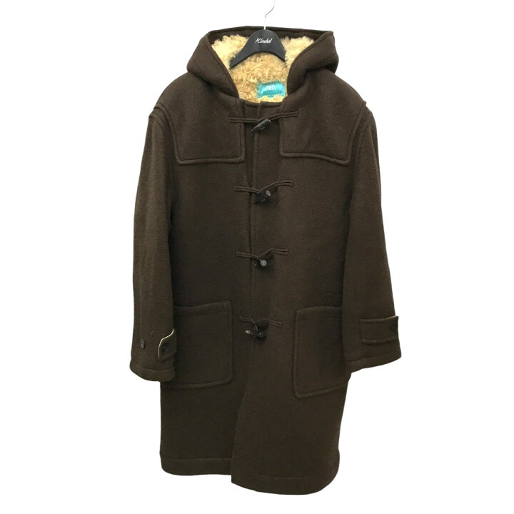 楽天市場】【中古】ZARA×HARRY LAMBERTダッフルコート ブラウン サイズ 