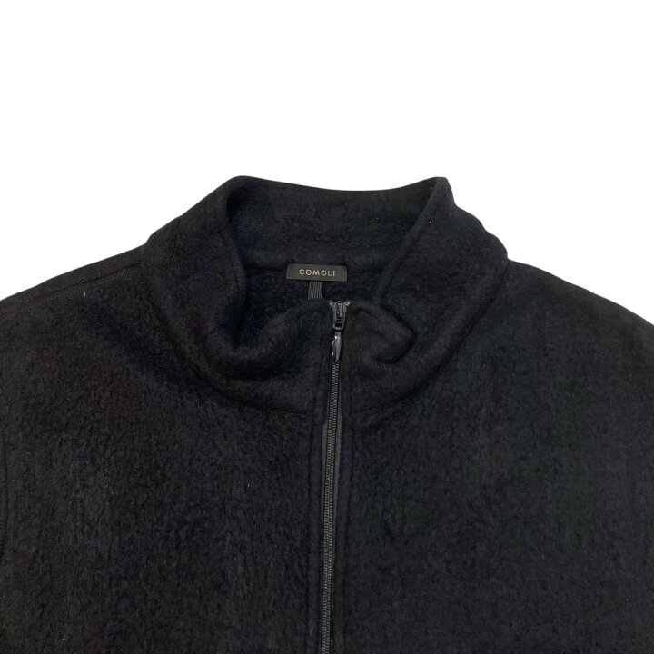 楽天市場】【中古】COMOLI シルクフリース ベスト W03-05014 ブラック 