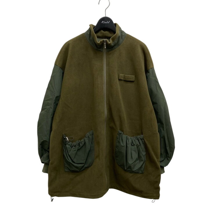 楽天市場】【中古】AMERI 23AW FLEECE BONDING ZIP BLOUSON ジップ 