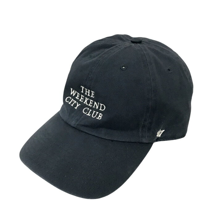 楽天市場】【中古】THE WEEKEND CITY CLUB×47BRAND キャップ ネイビー 