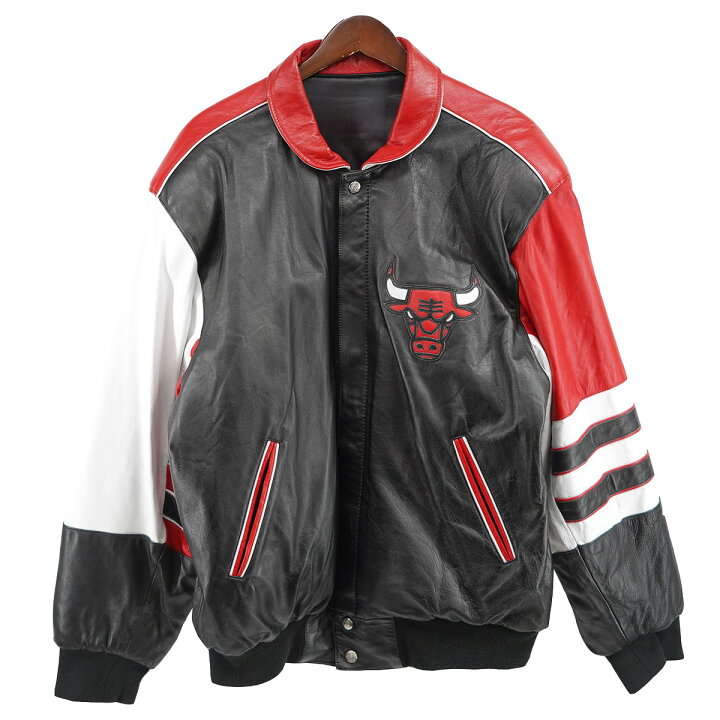 楽天市場】【中古】Jeff HamiltonChicago Bulls Leather Jacket 