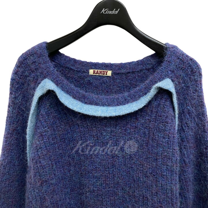楽天市場】【中古】Randy RENDEZ-VOUS PULLOVER KNIT ニット AW23 