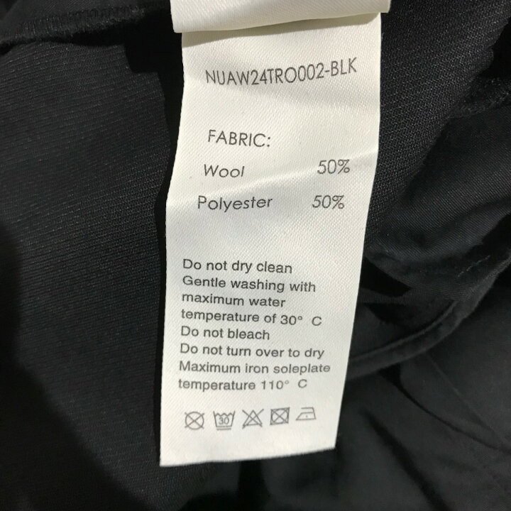 楽天市場】【中古】NULLUS 【WOOL BLEND TAILORED TROUSERS】 ウール 