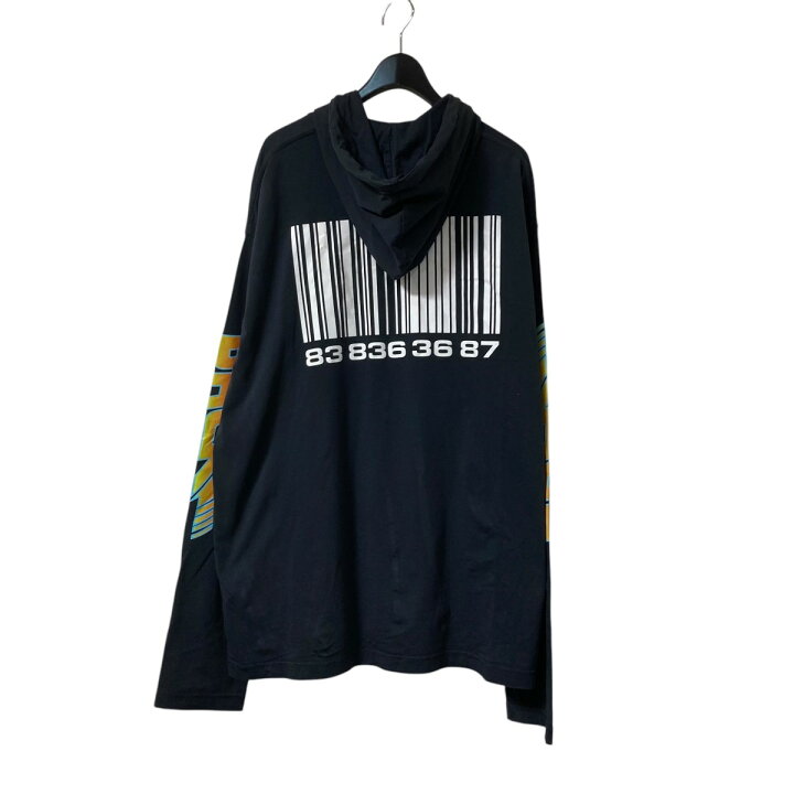 楽天市場】【中古】VTMNTS22SS Back to the Future Hoodie プル 