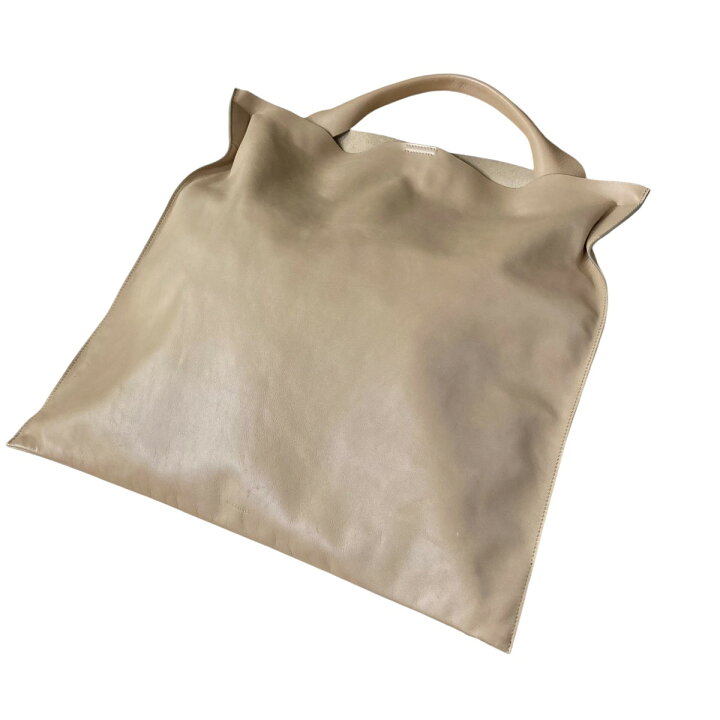 楽天市場】【中古】JIL SANDERレザートートバッグ ベージュ【価格 