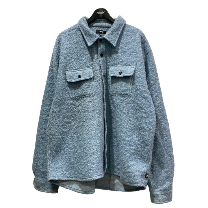 楽天市場】【中古】Stussy 22AW Mapel社製 ピリングウールシャツ 