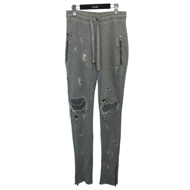 楽天市場】【中古】AMIRI ダメージ加工バイカースウェットパンツ  