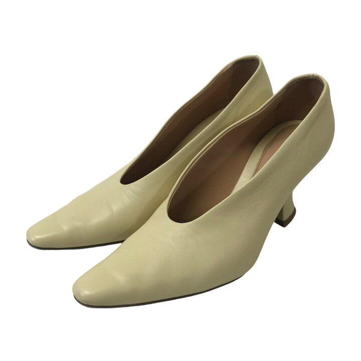 楽天市場】【中古】BOTTEGA VENETAアーモンドパンプス ベージュ サイズ 