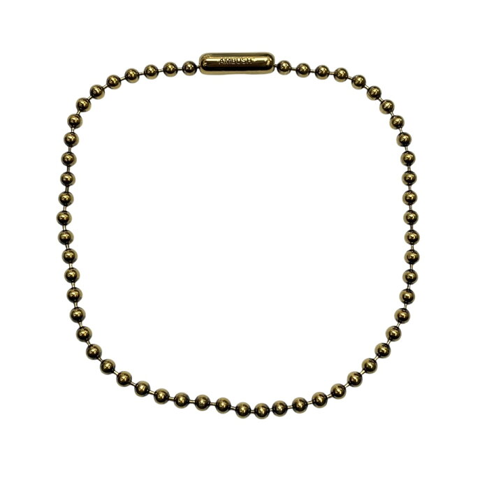 楽天市場】【中古】AMBUSH ボールチェーン ネックレス ゴールド  