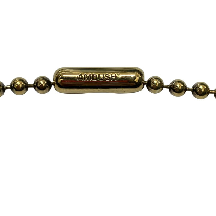 楽天市場】【中古】AMBUSH ボールチェーン ネックレス ゴールド 