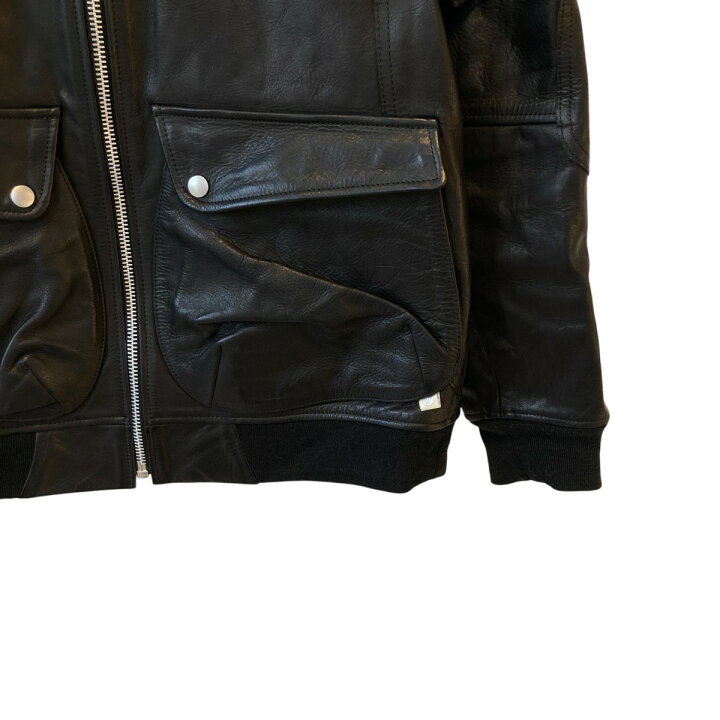 楽天市場】【中古】FAF24AW BEADED LEATHER FLIGHT JACKET レザー 